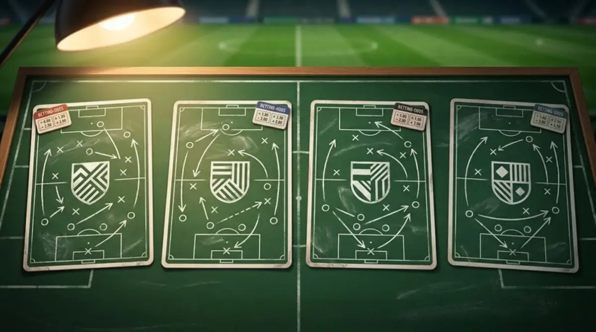 Quoten-Bord mat Messi un der Spëtzt vum Golden-Boot-Marché