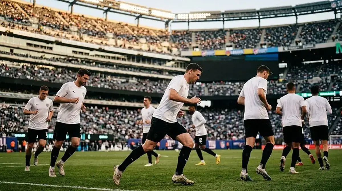 Lionel Messi feiert säi rekordbriechend WM-Tor géint Éisträich